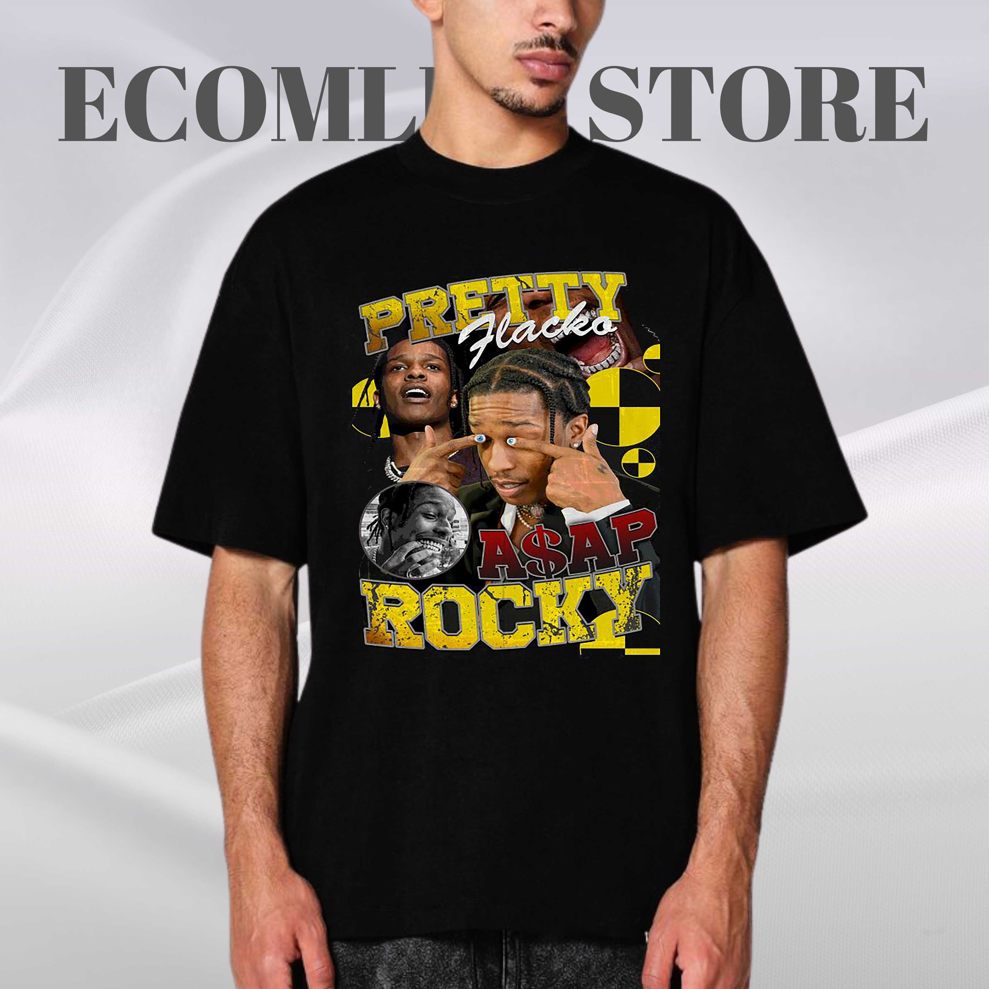 Asap Rocky T-Shirt, Concert Moment Tee, Rap Fan Merch
